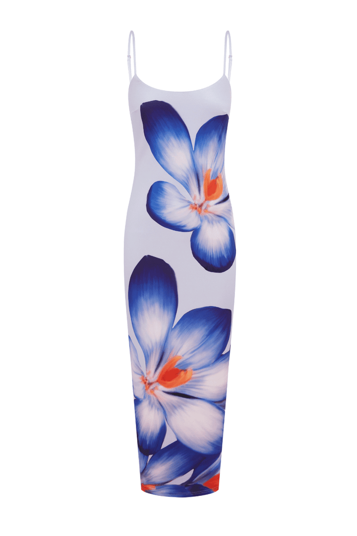 DEIA Midi-jurk - Violette bloem