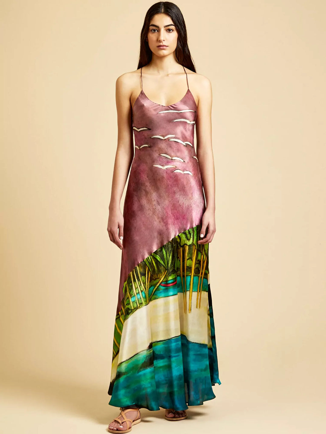 Vista maxi-jurk - Enchanted Mountain