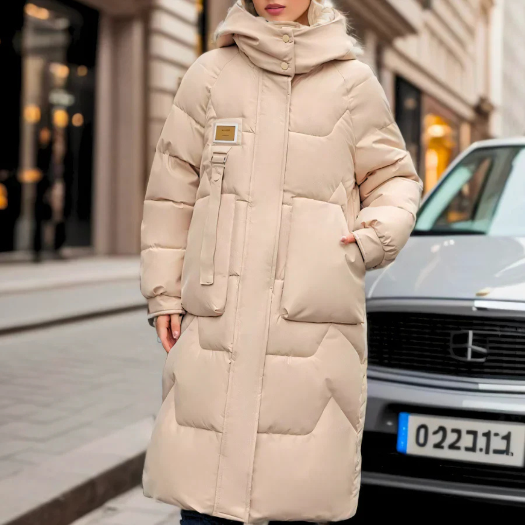 Arlette | Lange Dames Pufferjas | Winter