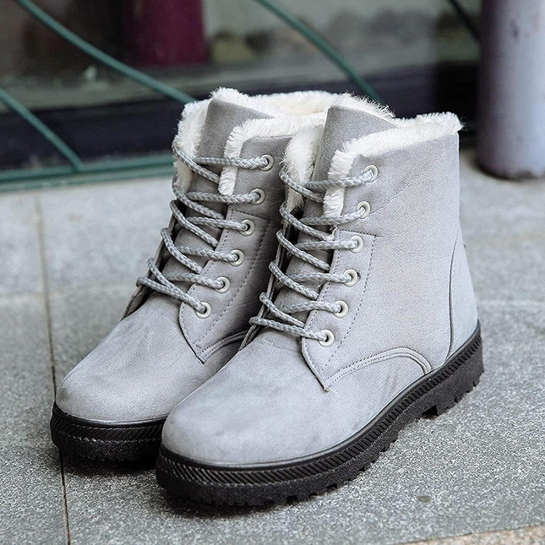 Vega | Non-slip Boots with Fleece Lining and Laces