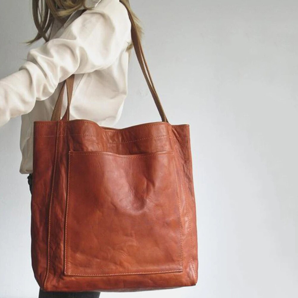 MARIJA™ | ELEGANTE LEDEREN SHOPPER