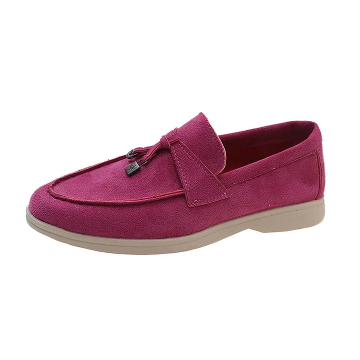 Poppy™ - LADIES SUEDE LEATHER SLIPPERS 