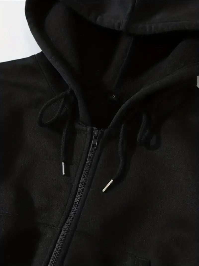 Sanne™ - Hoodie met Bijgesneden Ritssluiting